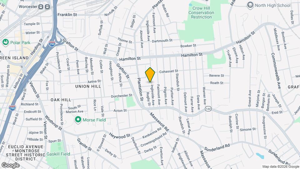 174 Ingleside Ave Map and Location Details