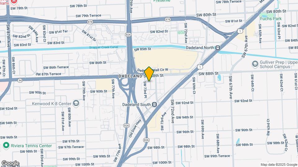 Toscano Condo Mapa y Detalles de la Ubicación