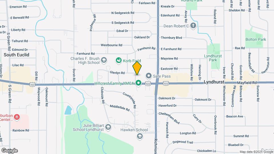 1439 Clearview Rd Map and Location Details