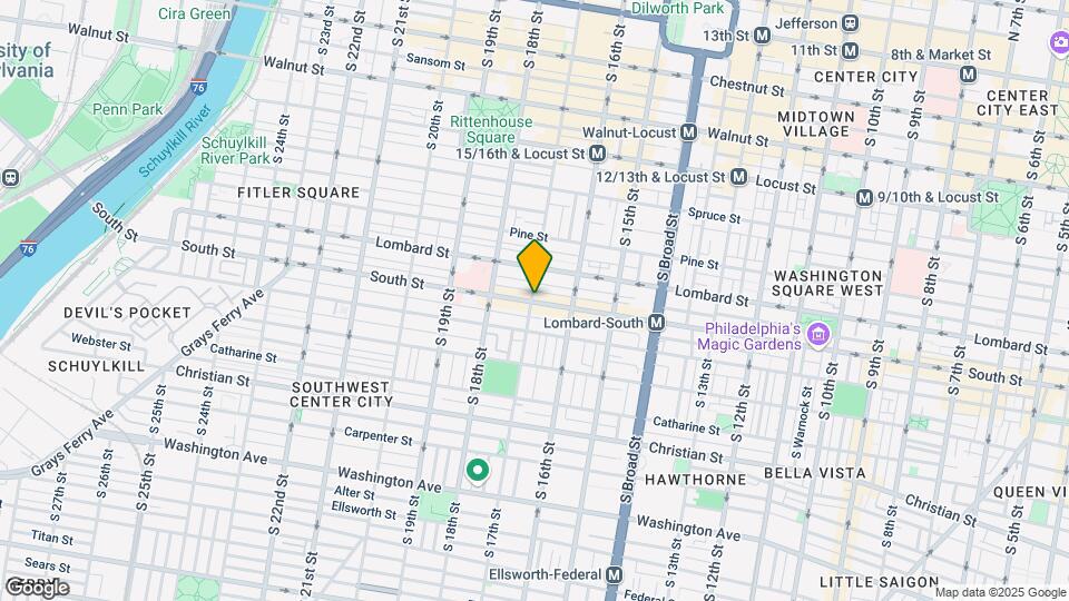 533 S 17th St Map and Location Details