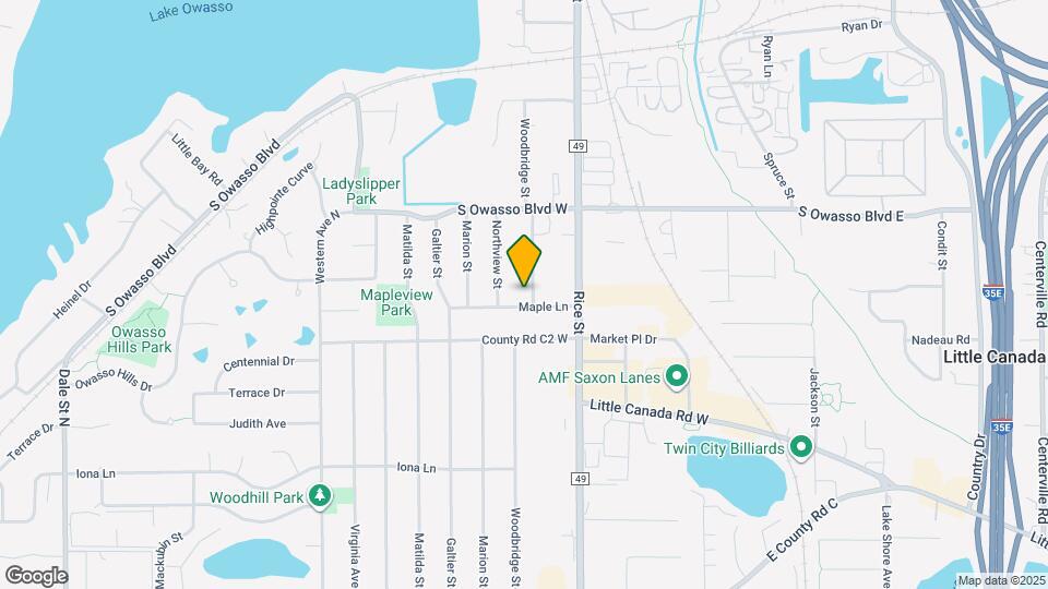 2931 Woodbridge St Map and Location Details