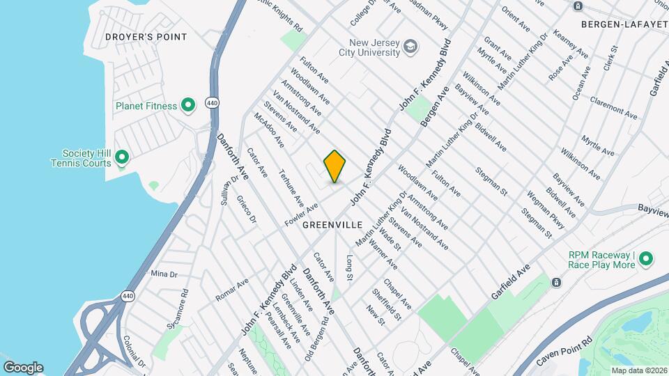 233 Fowler Ave, Unit #1E Map and Location Details