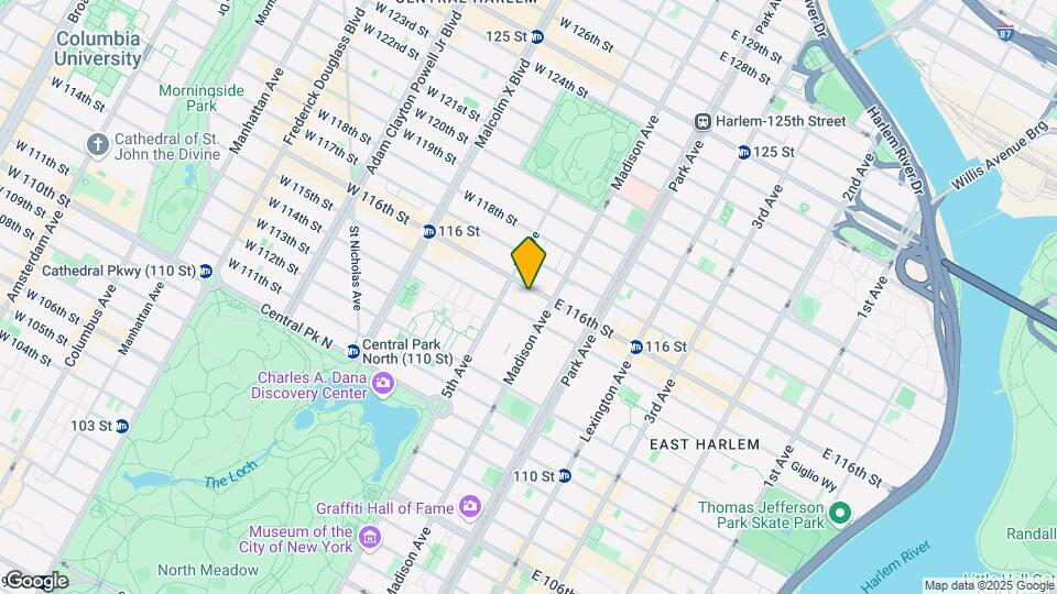 14 E 116th St Map and Location Details