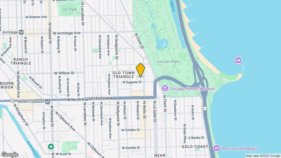 1711 N Crilly Ct, Unit B Map and Location Details