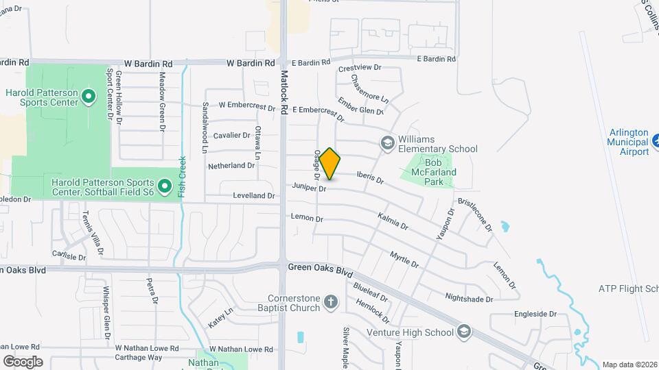 205 Juniper Dr Map and Location Details