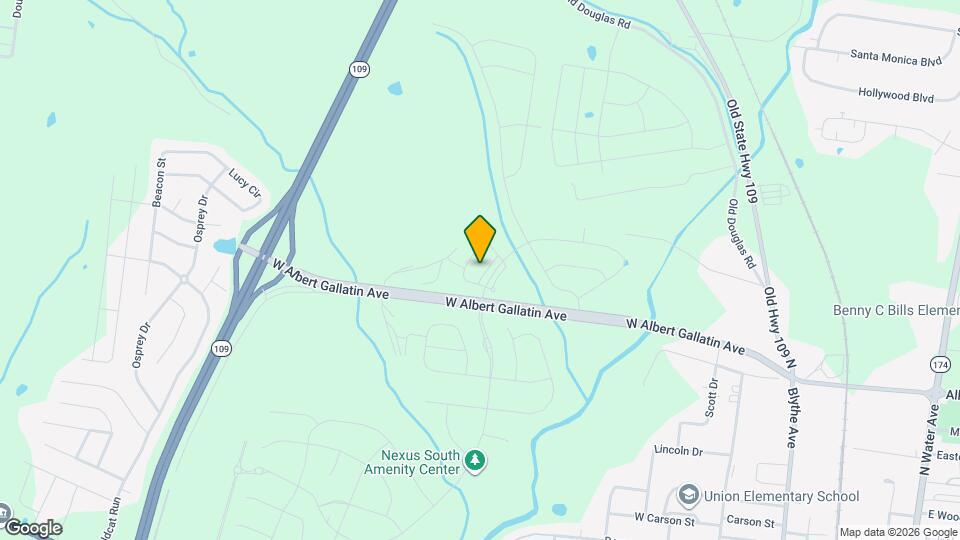 2009 Walnut Ln Map and Location Details