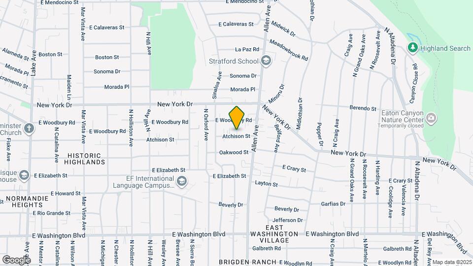 1773 Atchison St Map and Location Details