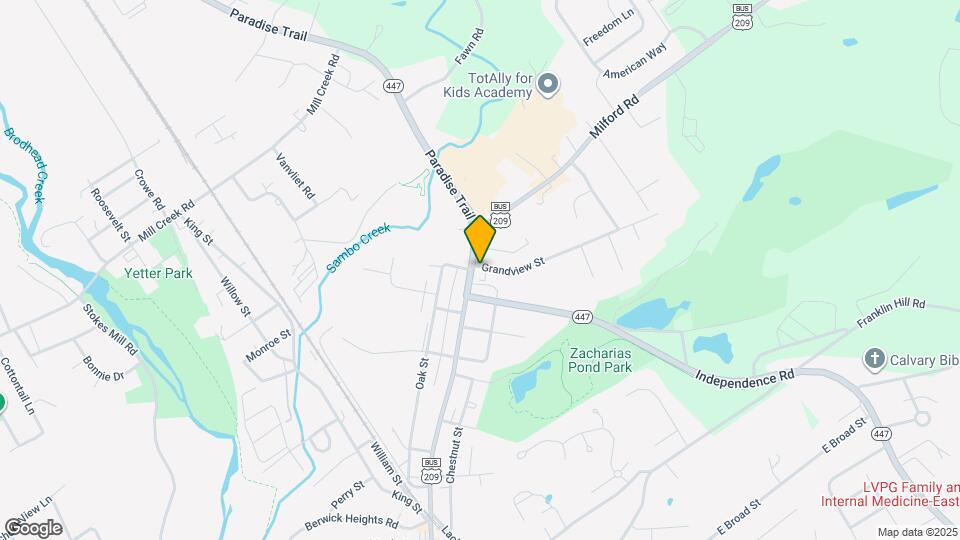 630 N Courtland St Mapa y Detalles de la Ubicación