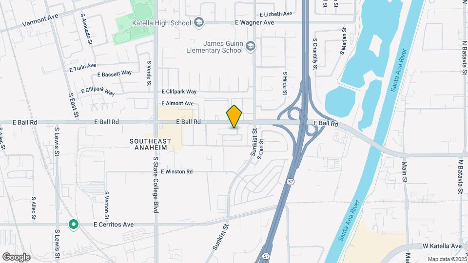 1211 S Athena Way Map and Location Details