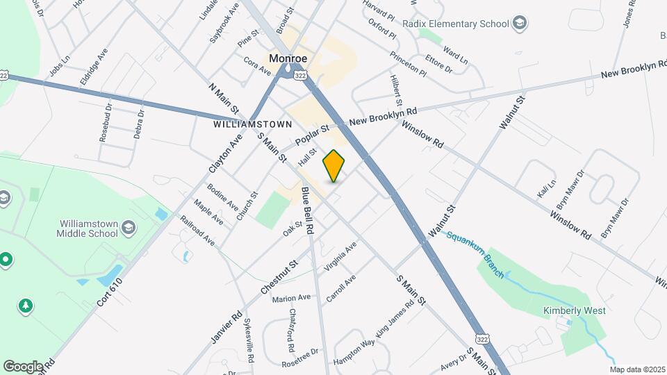 25 Washington Ave Map and Location Details