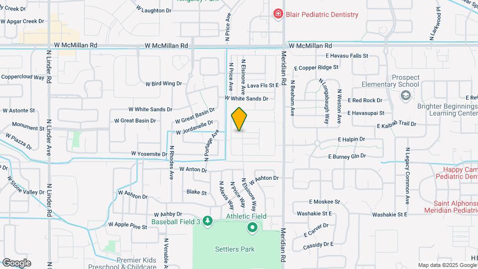 4207 N Elsinore Ave Map and Location Details