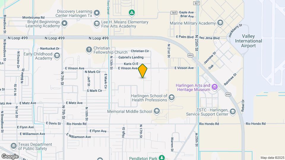 2234 S Christian Cir Mapa y Detalles de la Ubicación