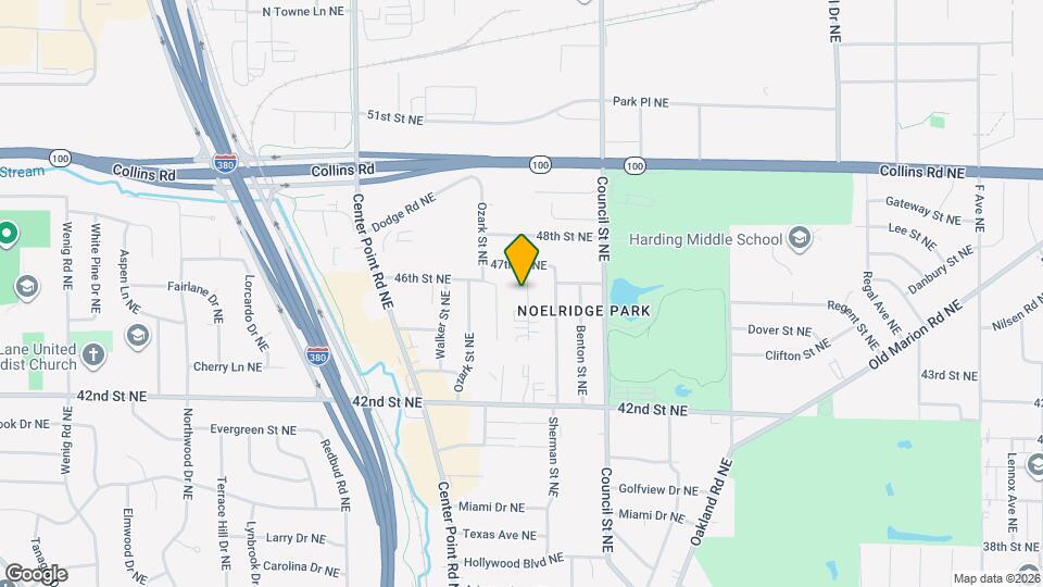 4521 Rushmore Dr NE Mapa y Detalles de la Ubicación