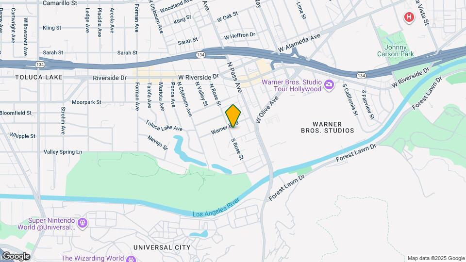 4140 Warner Blvd Map and Location Details