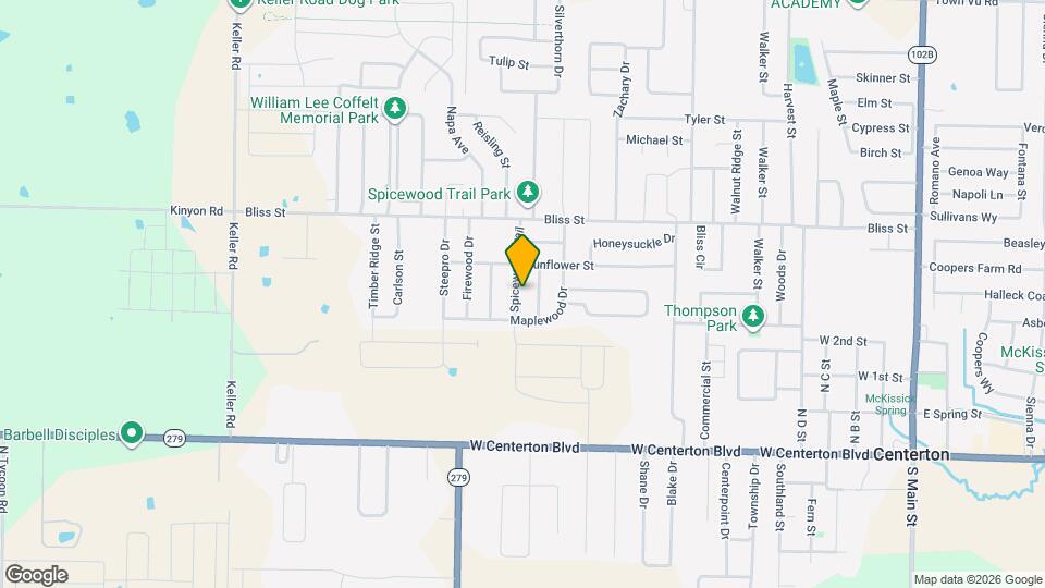 440 Spicewood Trail Map and Location Details