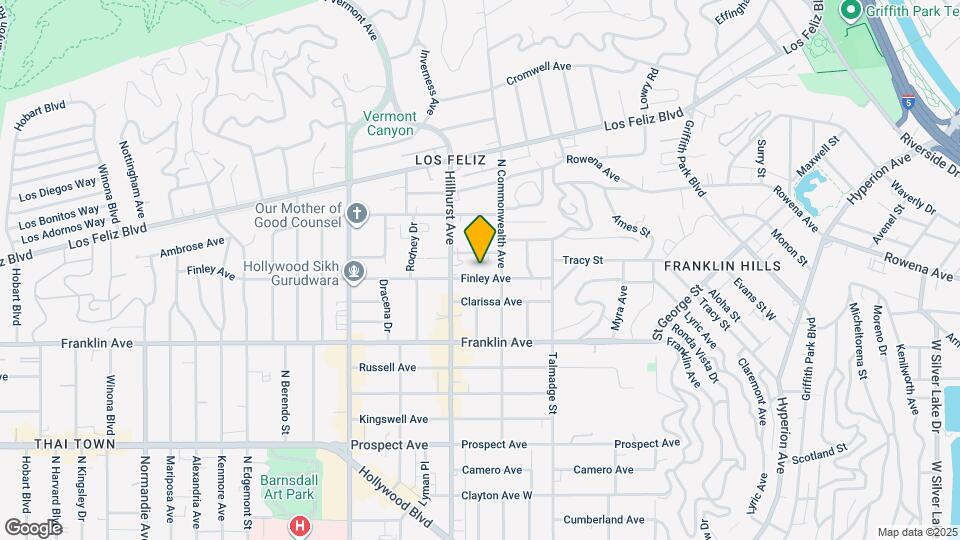 4427 Finley Ave Map and Location Details