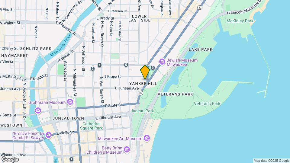 1229-1231 N Prospect Ave Map and Location Details