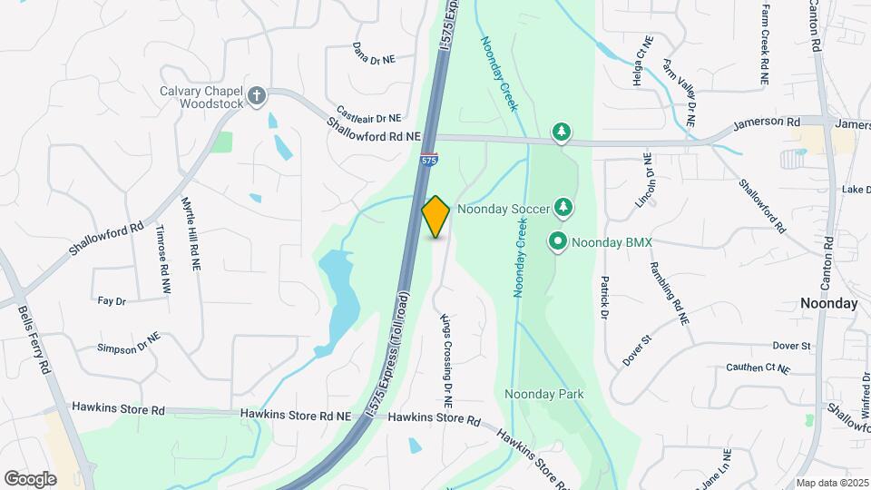 4621 Kings Crossing Dr NE Map and Location Details