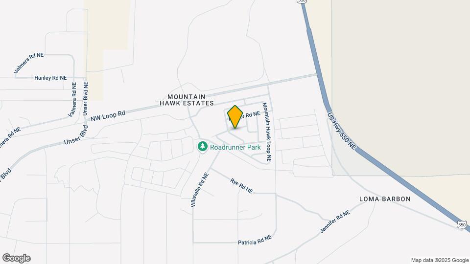 6428 Mountain Hawk Way NE Map and Location Details