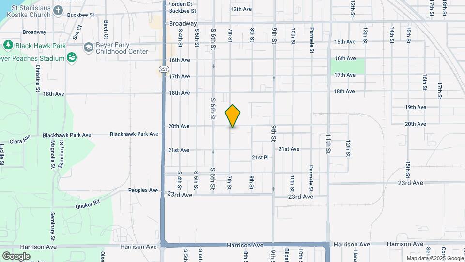 2102 7th St Map and Location Details