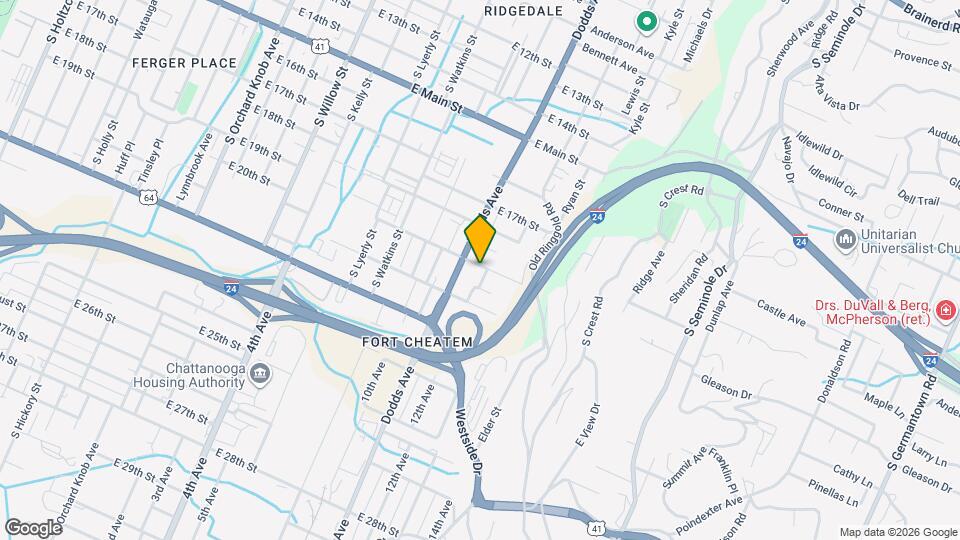 2612 E 19th St Mapa y Detalles de la Ubicación