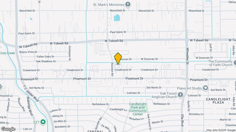 3705 Creekmont Grn Ln Map and Location Details