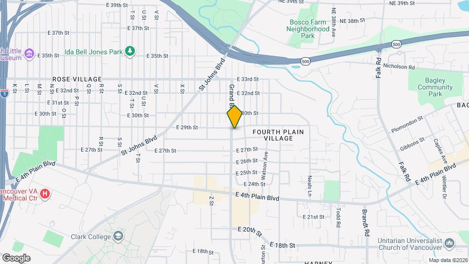 2811 N Grand Blvd Map and Location Details