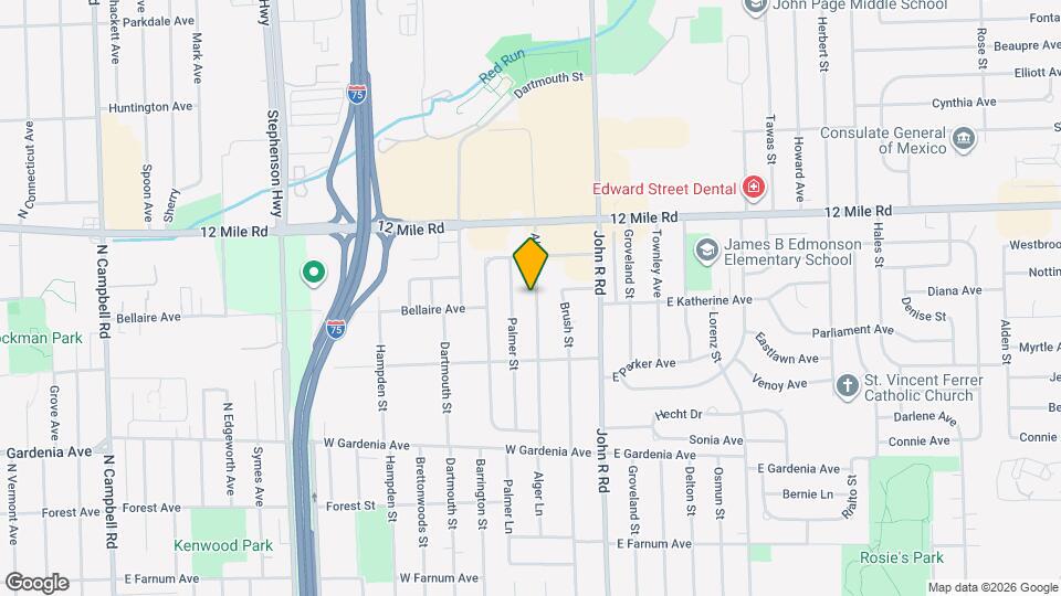 28425 Alger St Map and Location Details