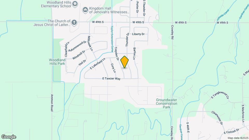 5587 Treyden Dr Map and Location Details