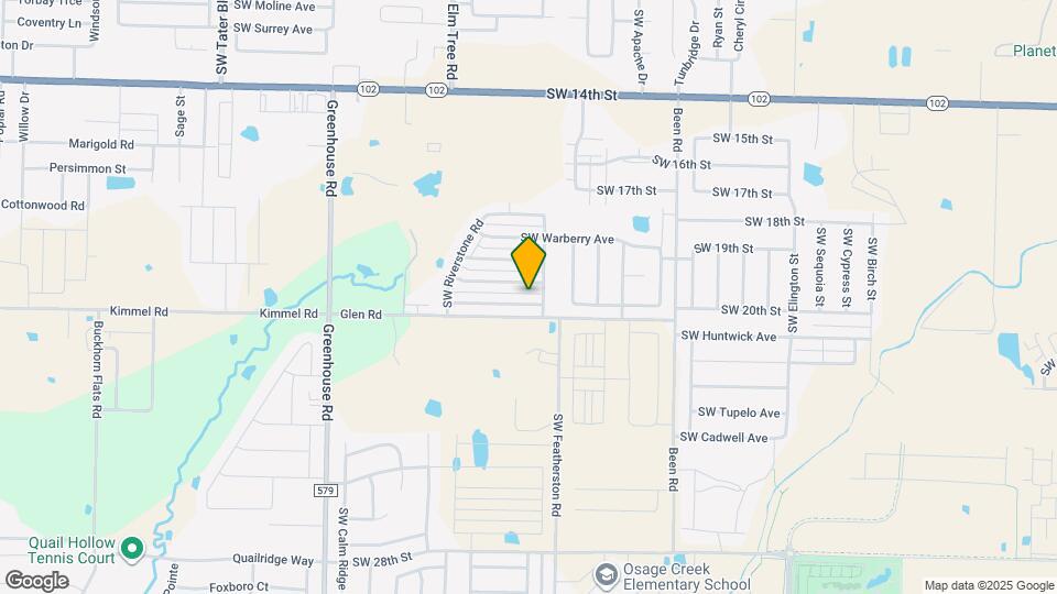 3106 SW Hillstone Ave Map and Location Details