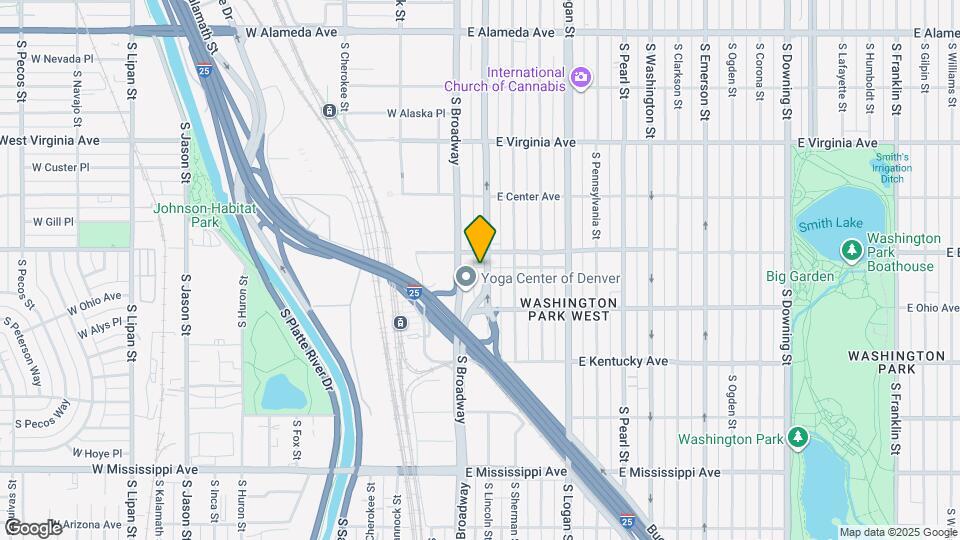 725 S Lincoln - B Map and Location Details