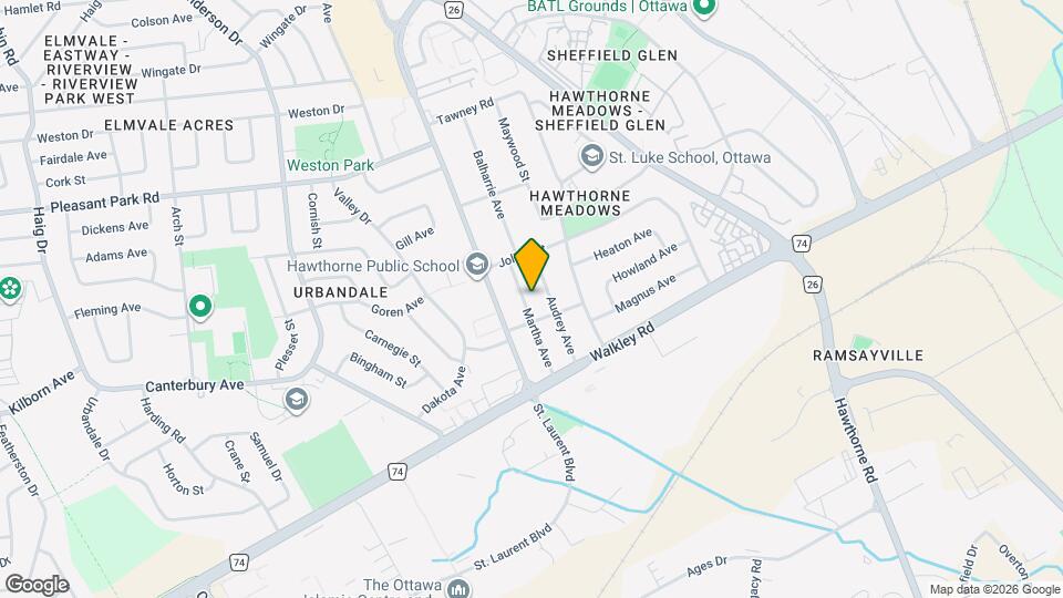 2171 Martha Ave Map and Location Details