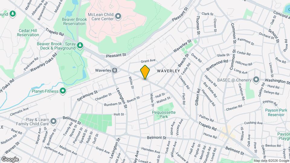 422 Trapelo Rd, Unit Floor 2 Map and Location Details