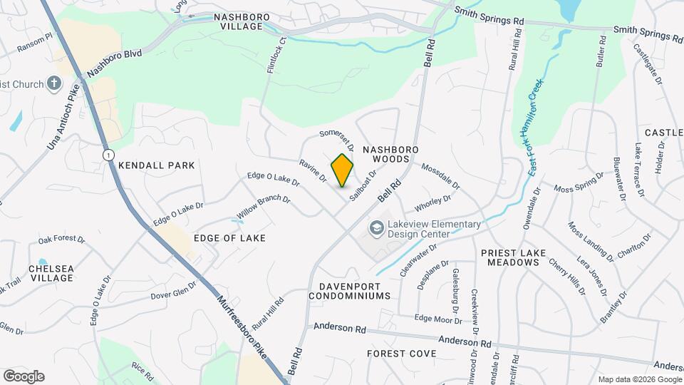 2640 Ravine Dr Mapa y Detalles de la Ubicación