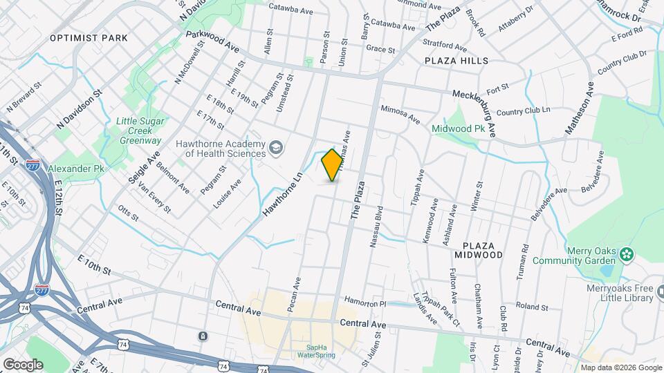 1817 Thomas Ave Map and Location Details