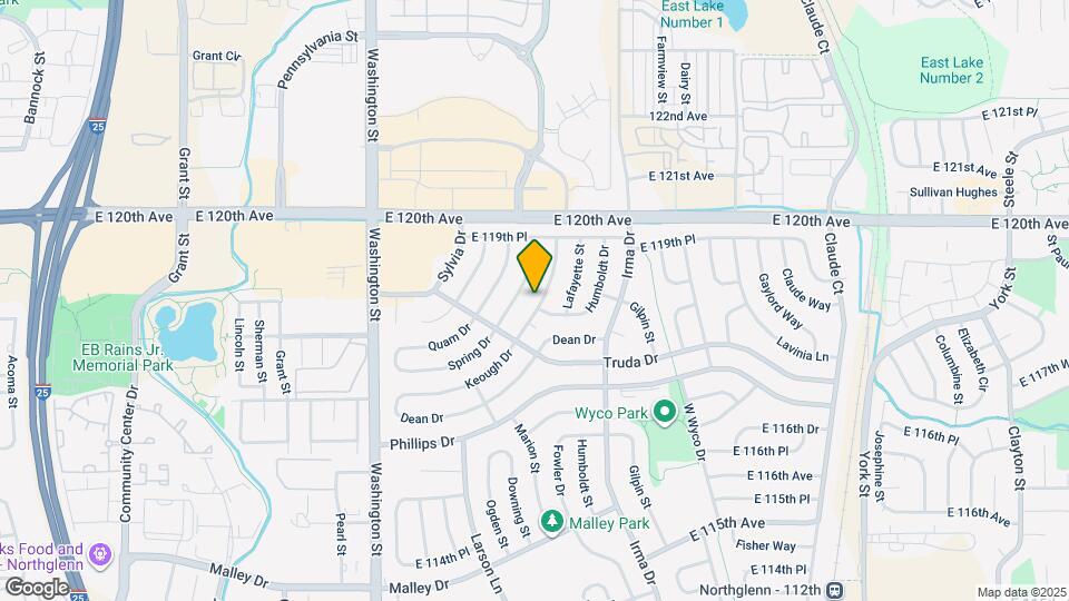 11867 Keough Dr, Unit Upstairs Map and Location Details