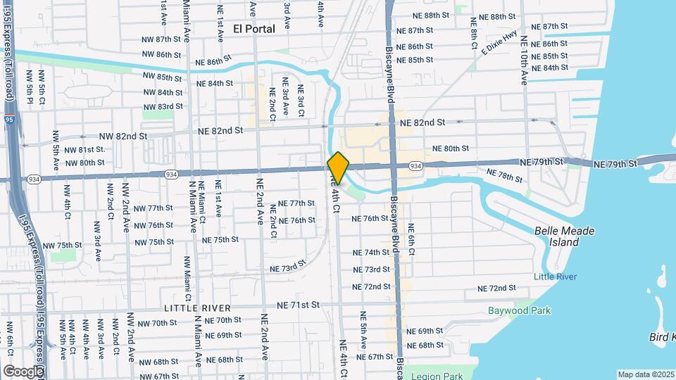 400 NE 77th St Mapa y Detalles de la Ubicación