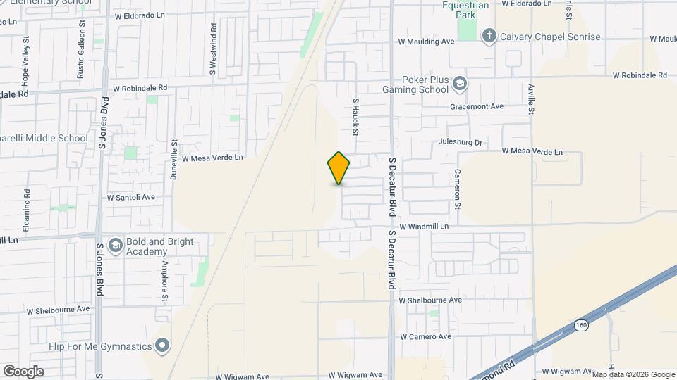 8005 Twain Harte St Map and Location Details