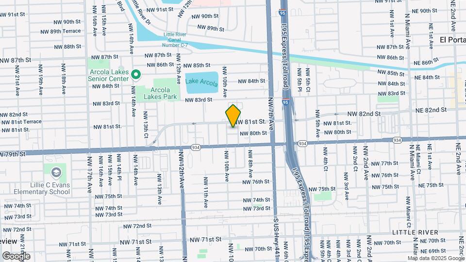 915 NW 80th St Mapa y Detalles de la Ubicación