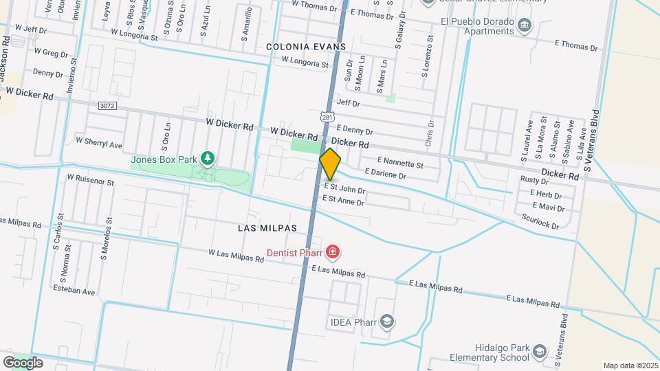 15 E St John Dr Map and Location Details