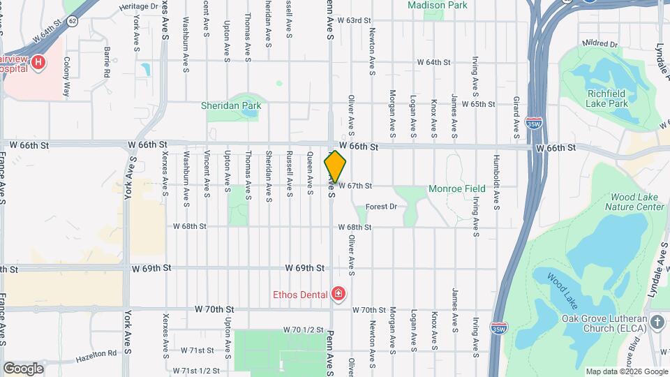 Warner Properties Comms Map and Location Details