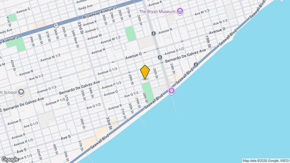 2716 Avenue Q Map and Location Details