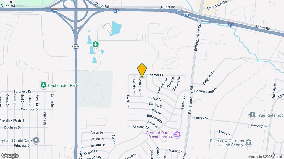10542 Anson Dr Map and Location Details