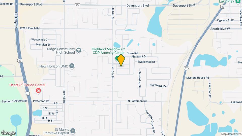 921 Kingfisher Dr Map and Location Details