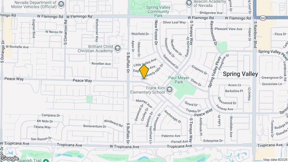 4485 Ruenda Ct Map and Location Details