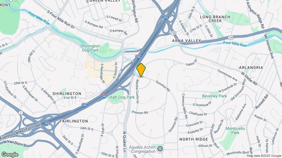 3778 Gunston Rd Map and Location Details