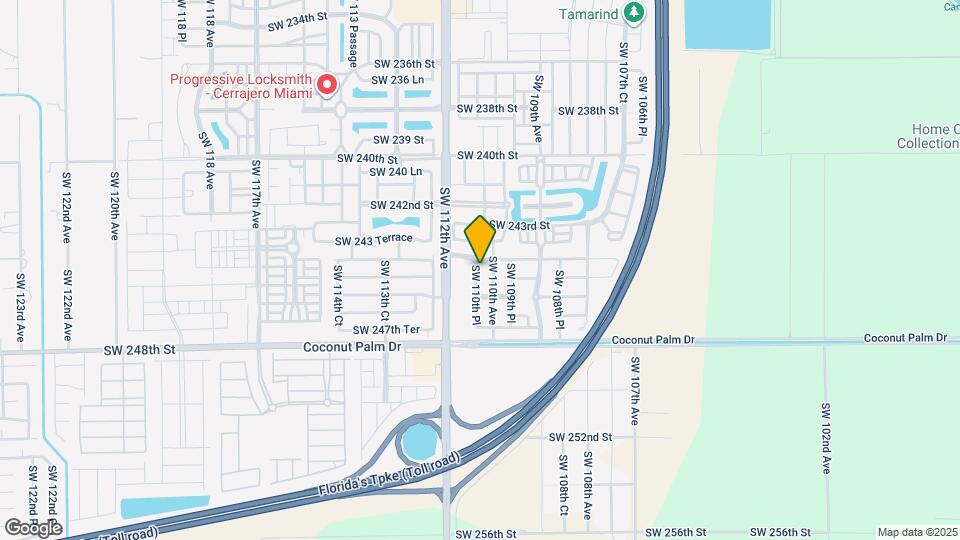 24453 SW 110th Pl Map and Location Details