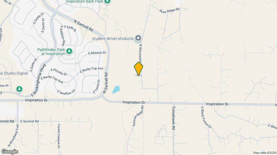 13277 N Winchester Way, Unit 1328B Mapa y Detalles de la Ubicación