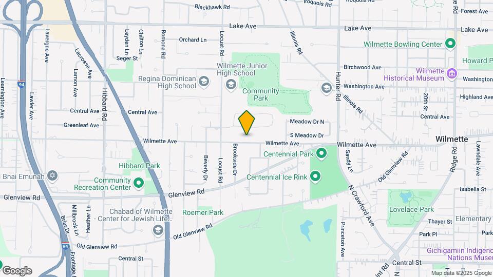 2606 Wilmette Ave Map and Location Details