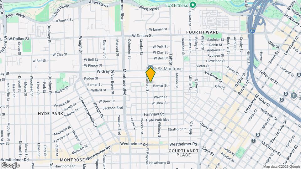 622 Bomar St Map and Location Details